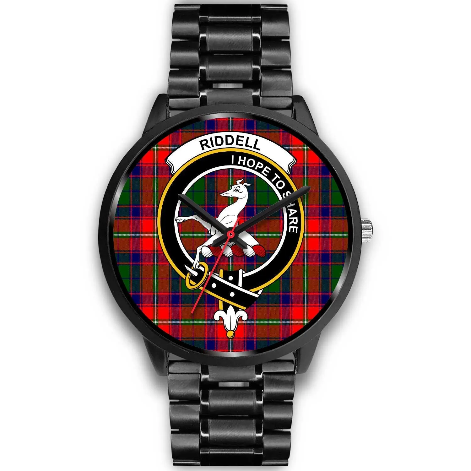 Riddell Clan Badge Tartan Black Watch