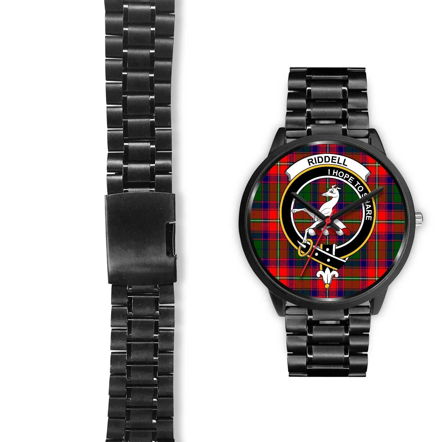 Riddell Clan Badge Tartan Black Watch