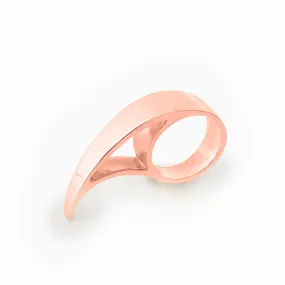 Rose Gold Tsunami Ring