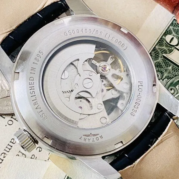 Rotary Skeleton Automatic Men's Women's Luxury