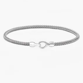 Sailing Cable "Plata" Bracelet (Silver)