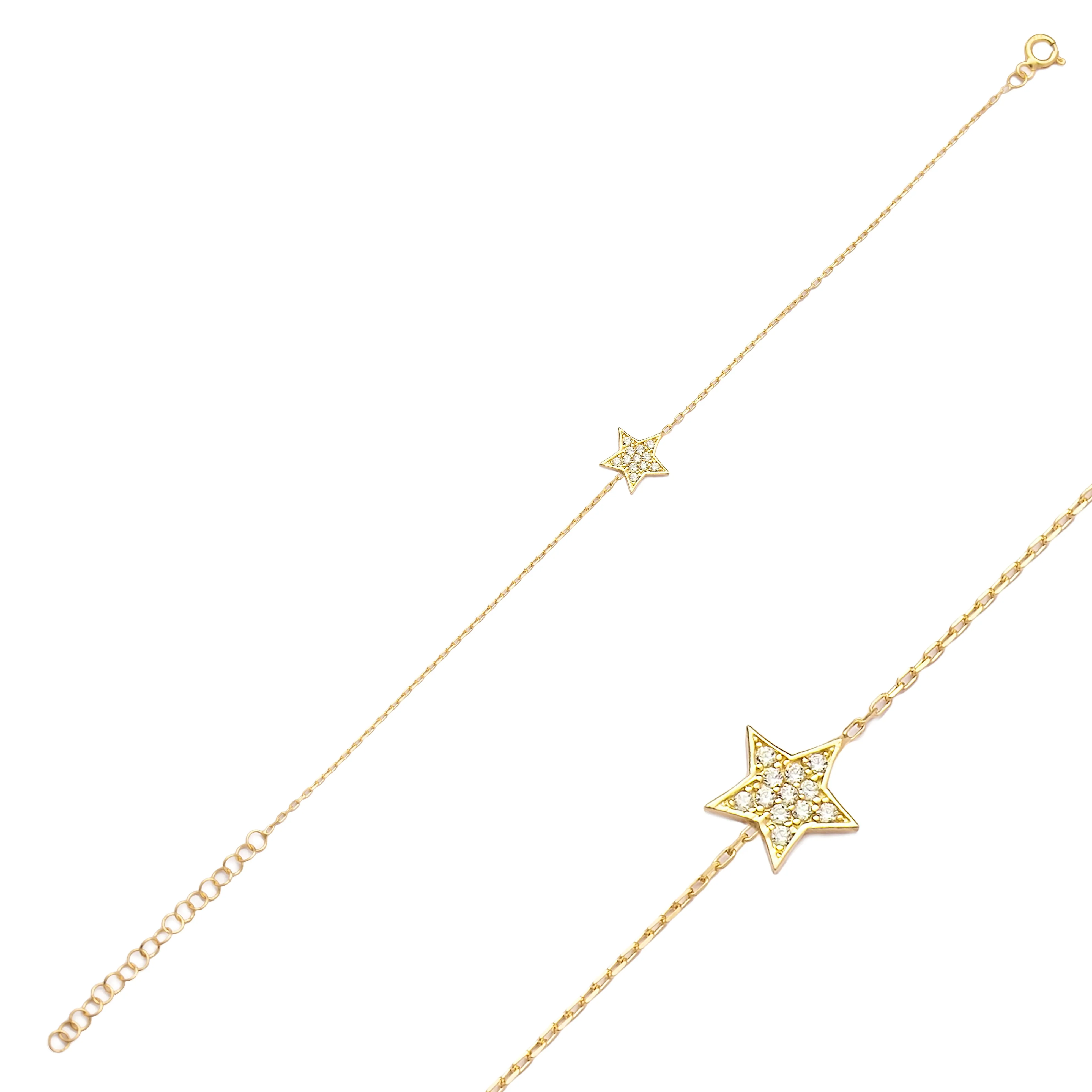 Sarah Stretton Cosmic Star Bracelet in Gold