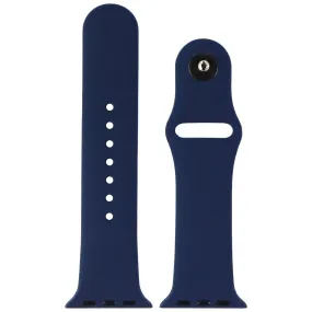 Silicone Watch Band for Apple Watch 38mm/40mm Cases - Dark Blue - Small