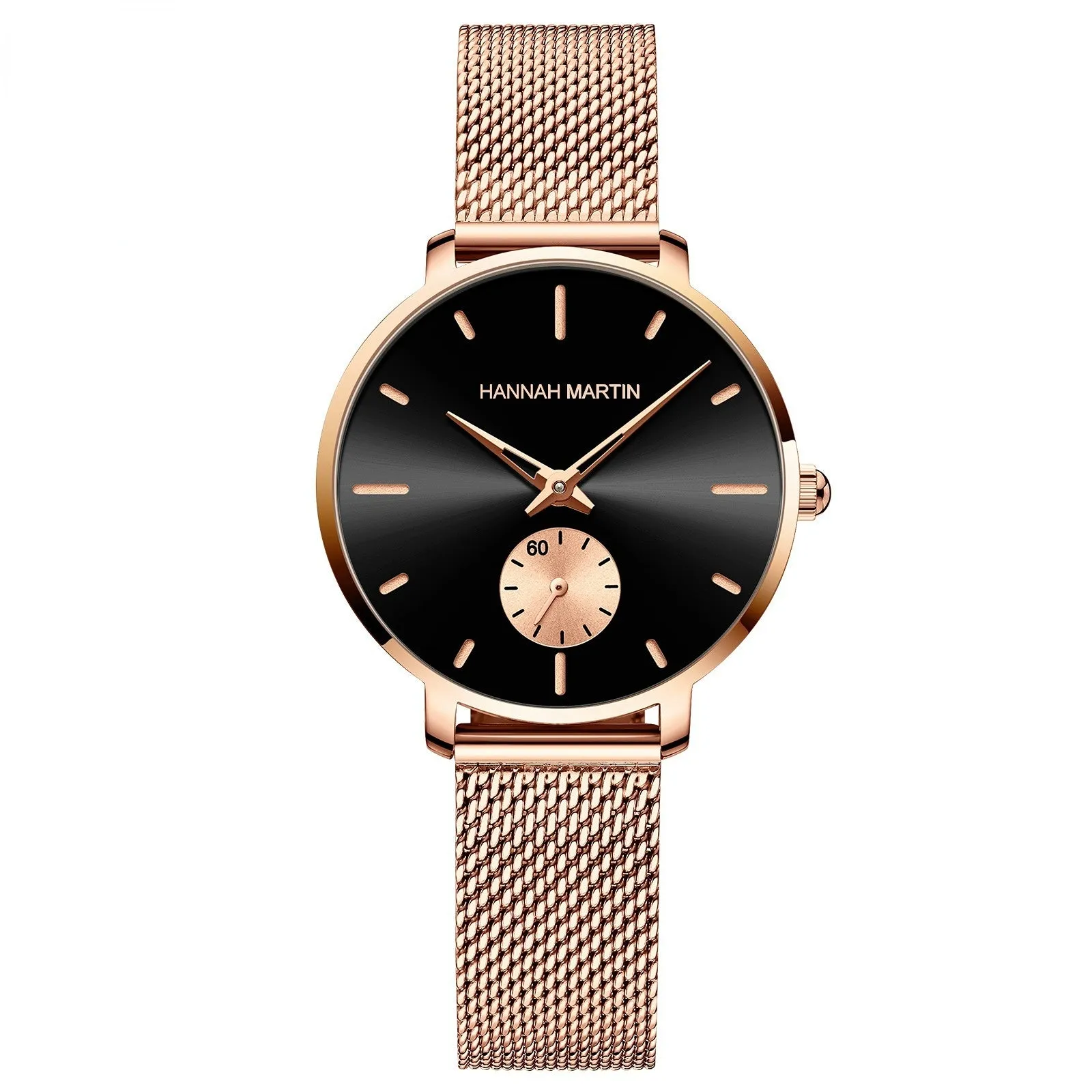 Small Dial Waterproof Watch Fashion Small Second Hand Women's Watch All-Match Quartz Watch Women