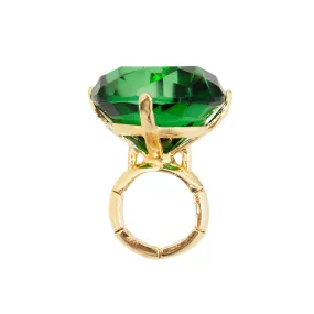 SPRING GREEN STATEMENT RING