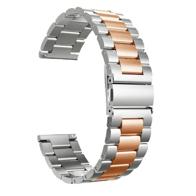 Stainless Steel Link Watch Strap Compatible with the Huawei Watch Fit 2