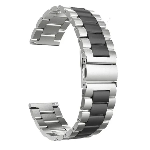 Stainless Steel Link Watch Strap Compatible with the Huawei Watch Fit 2