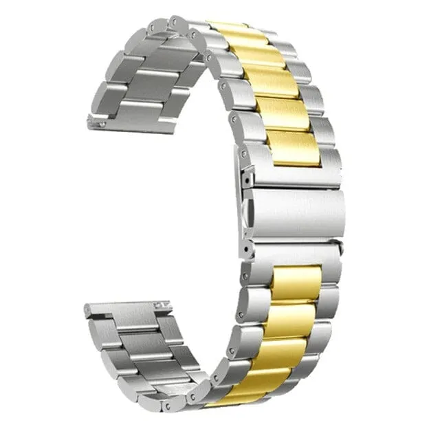 Stainless Steel Link Watch Strap Compatible with the Huawei Watch Fit 2