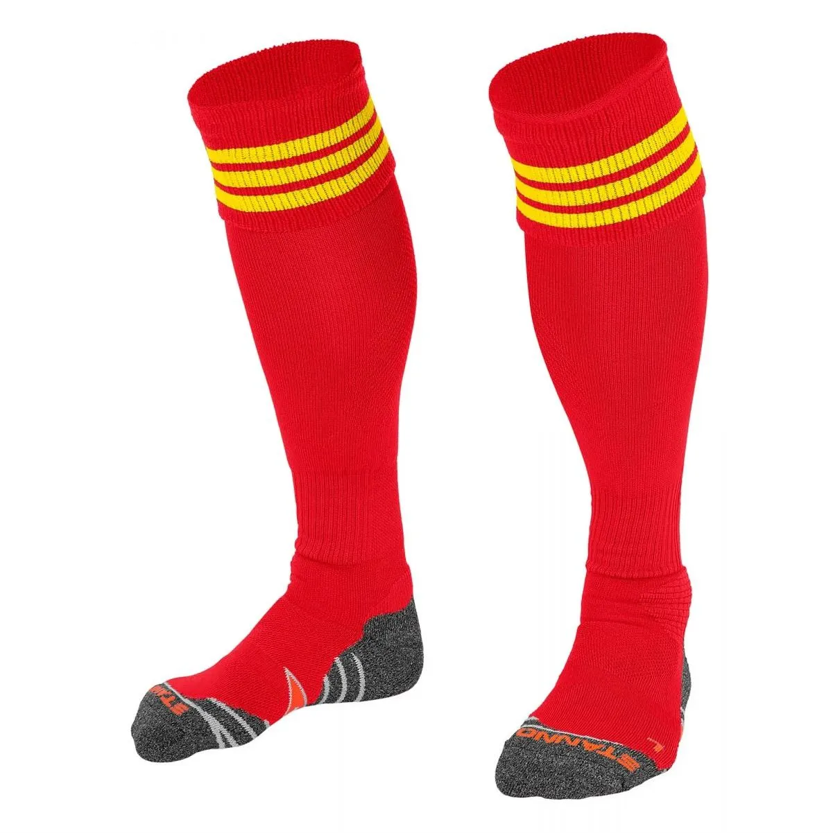 Stanno Ring Sock- Red & Yellow