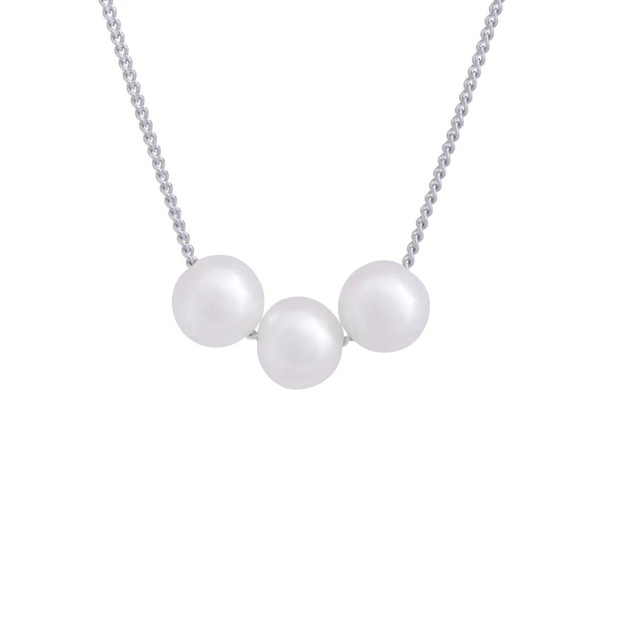 Sterling Silver Freshwater Pearl Necklace