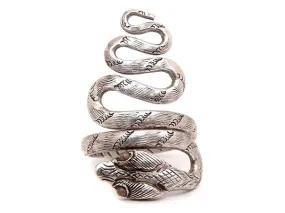 Sterling Silver Snake Ring