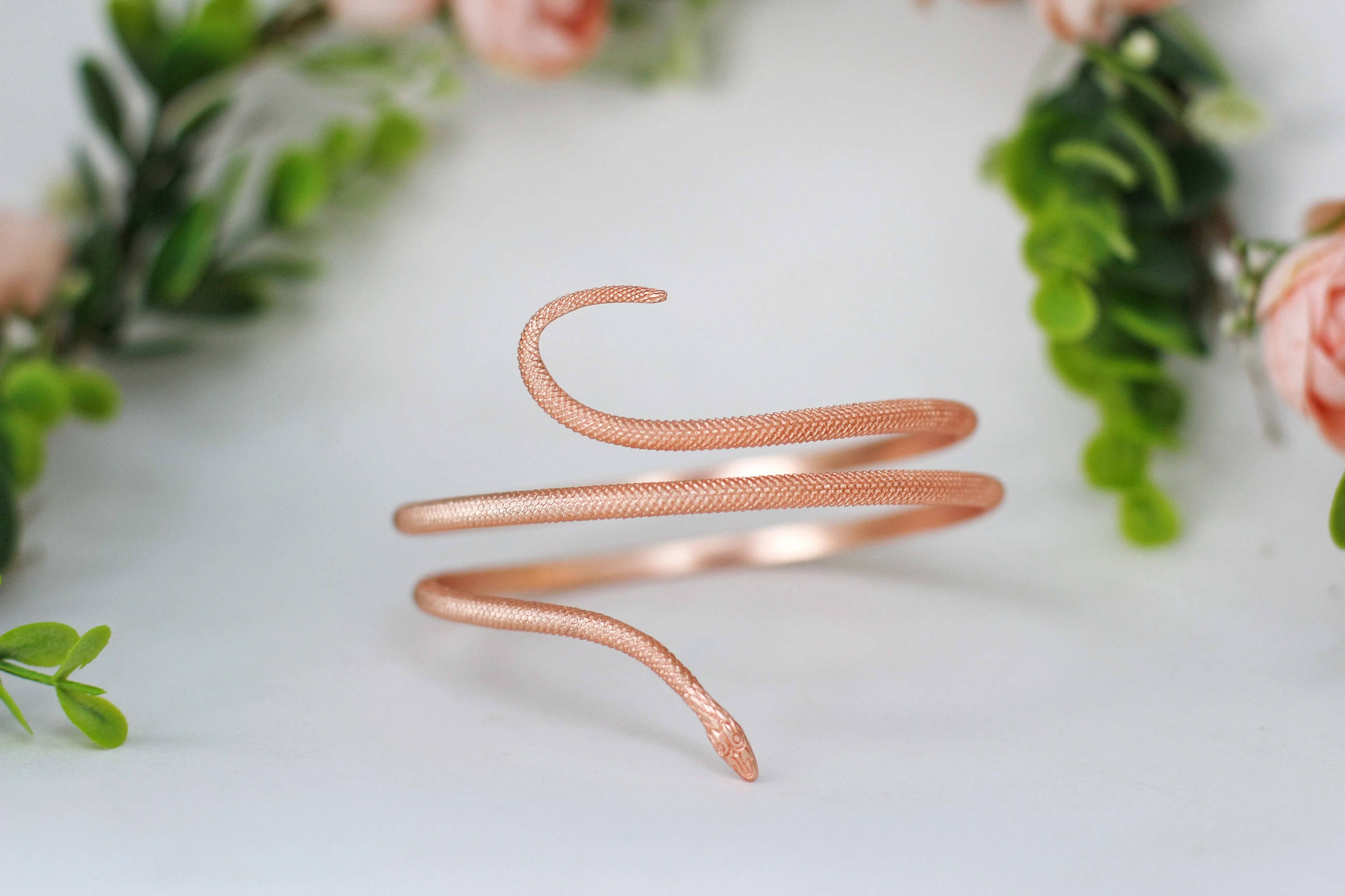 Swirly Snake Arm Band