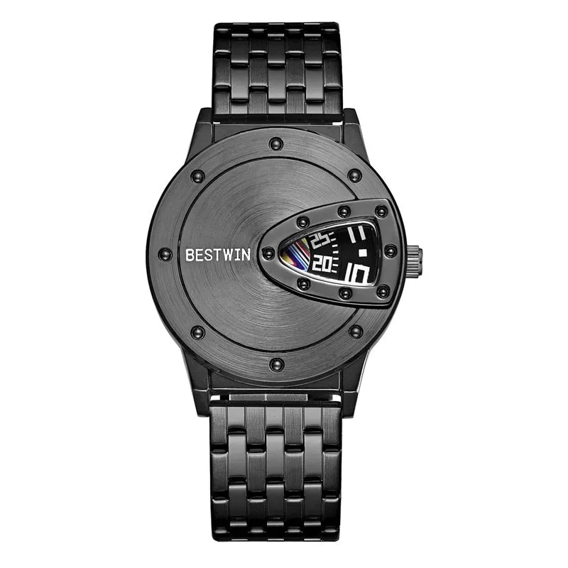 TEEK - Notch View Stainless Steel Quartz Watch