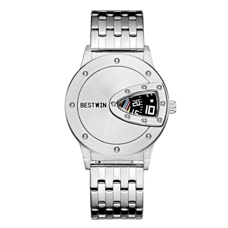 TEEK - Notch View Stainless Steel Quartz Watch