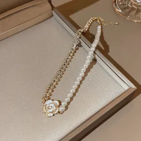 The Orient Rose Pearl Necklace