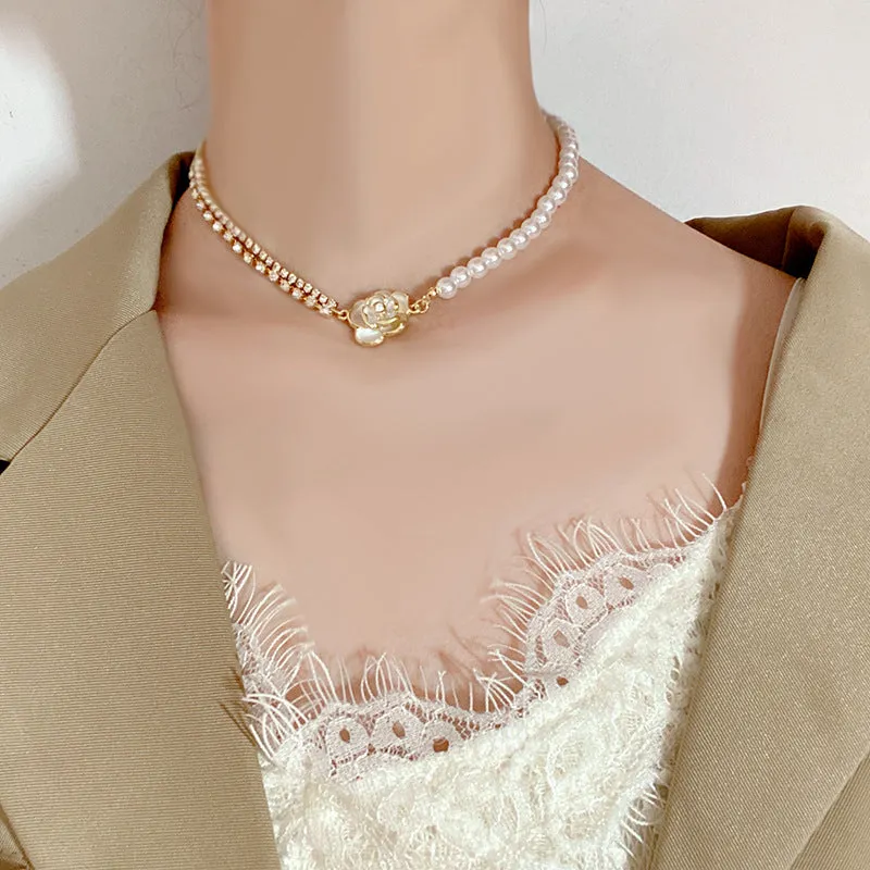 The Orient Rose Pearl Necklace