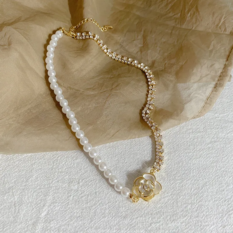 The Orient Rose Pearl Necklace