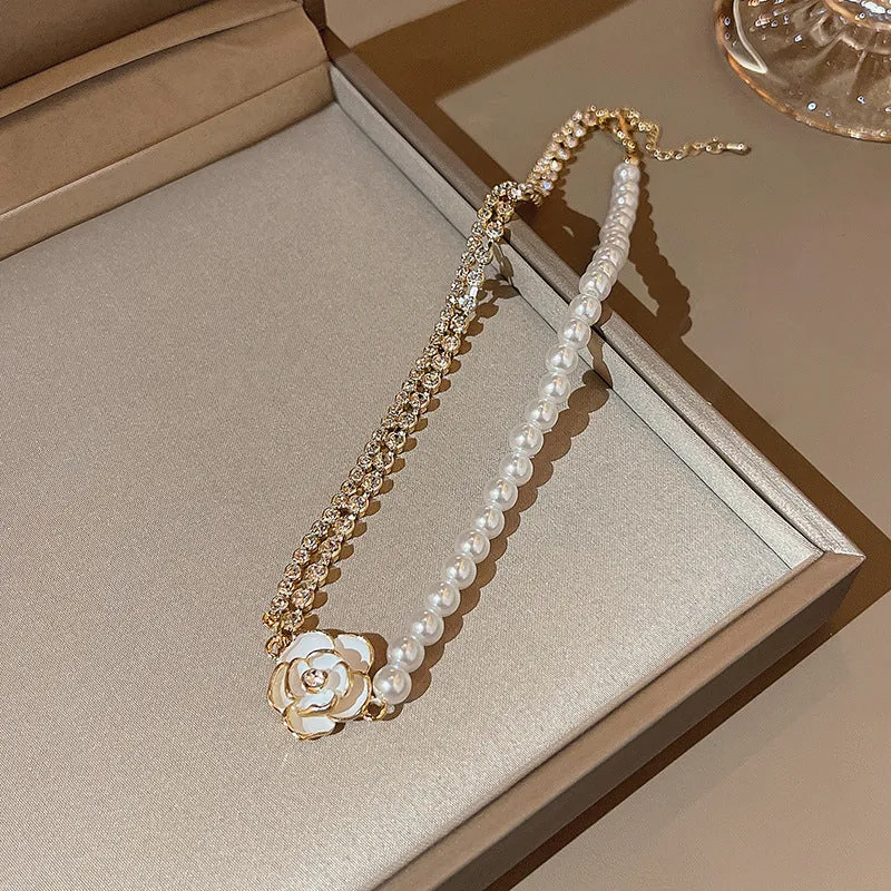 The Orient Rose Pearl Necklace