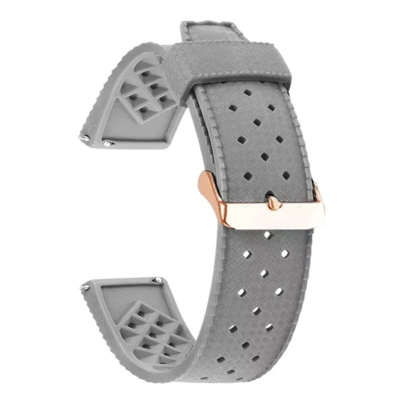 Tropic Dive Silicone Watch Straps with the Ryze Evo Smart Watch