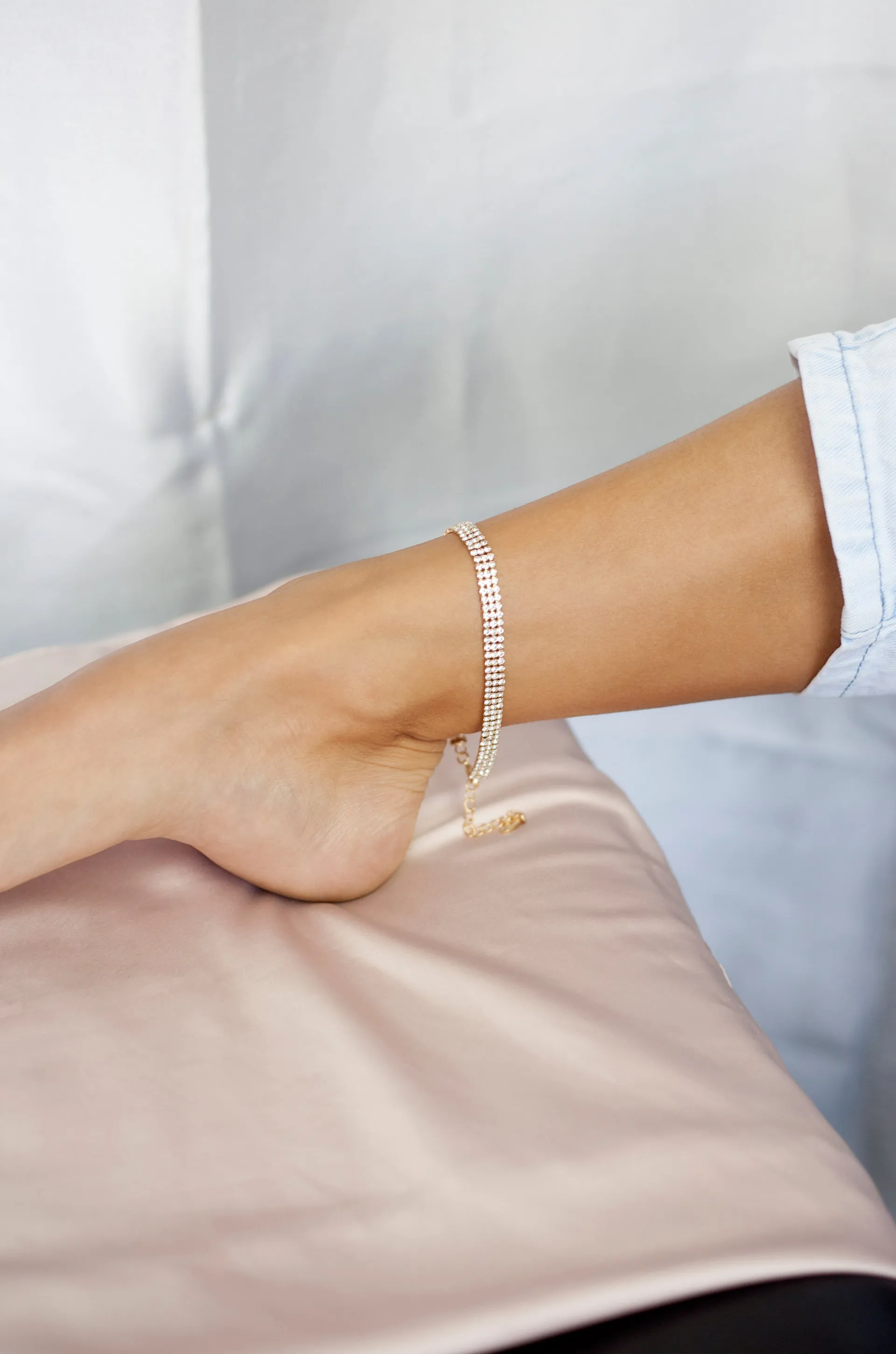 Unexpected Sparkle Anklet