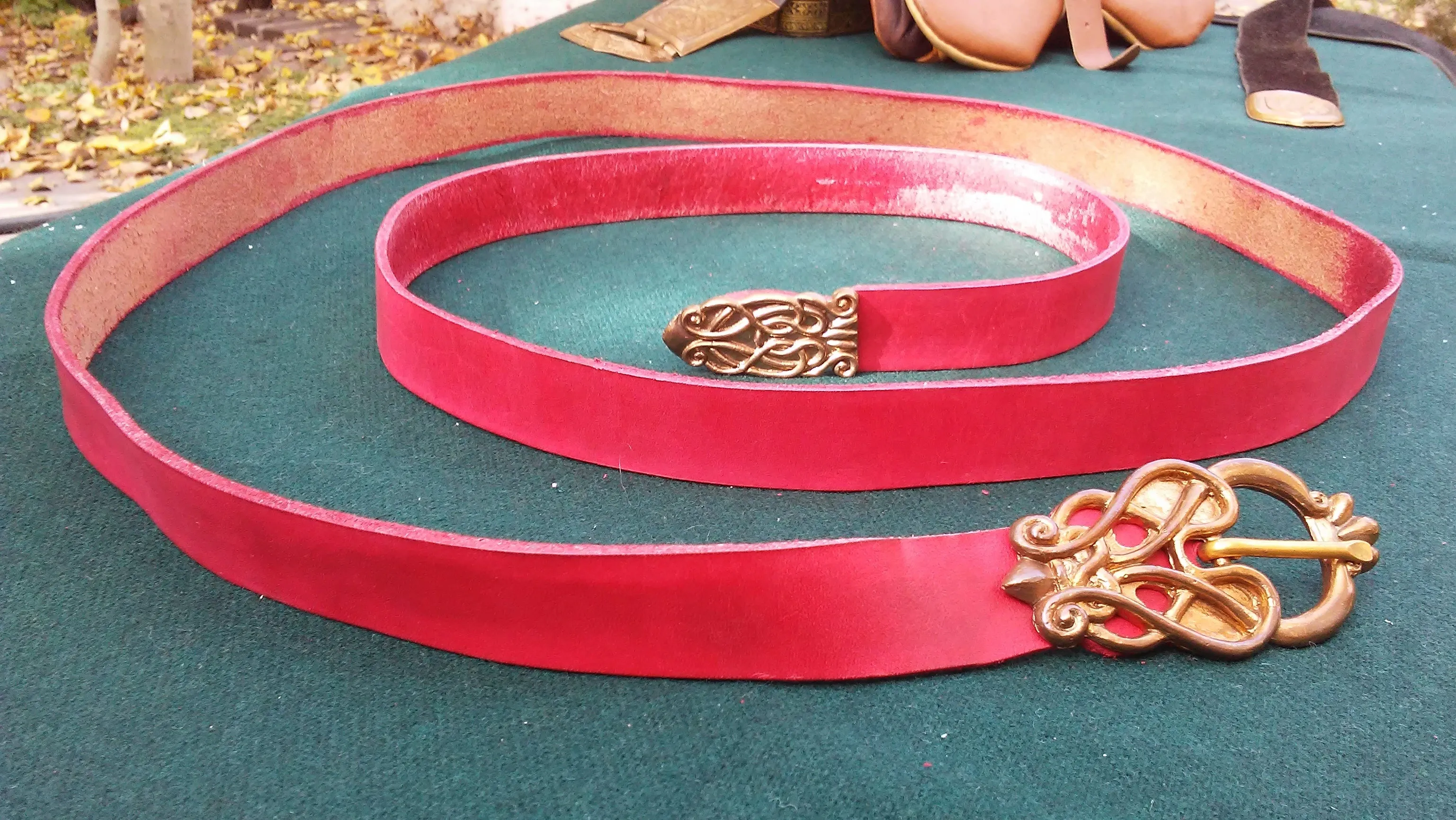 Viking Fröjel Belt, Red - FB127