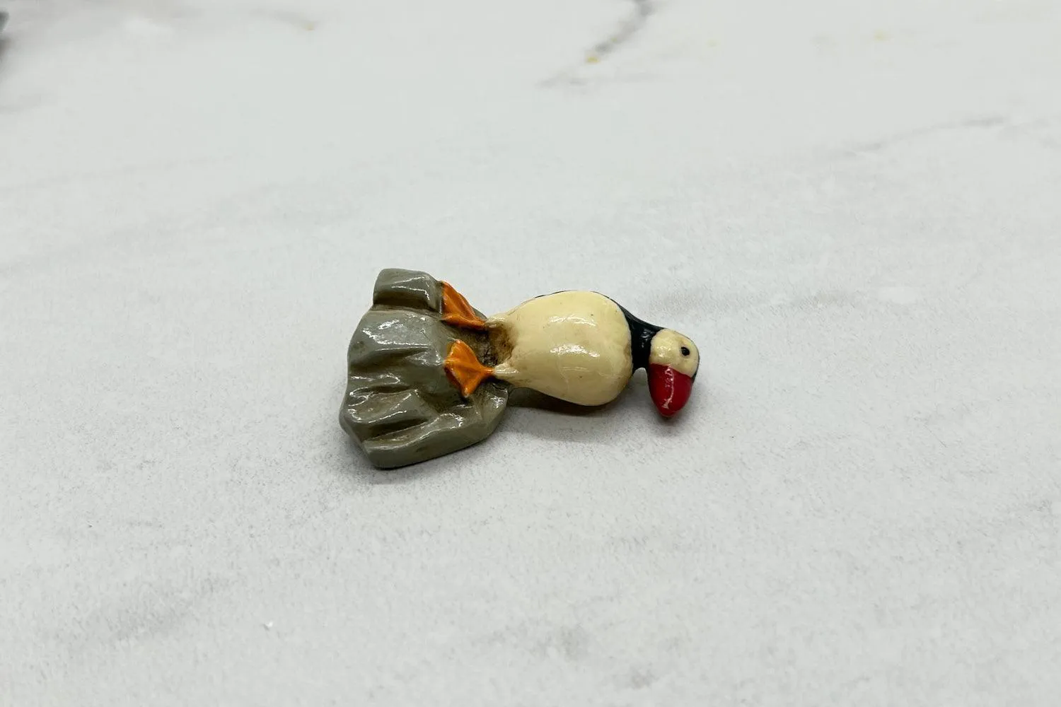 Vintage Handmade Ralph Massey Penguin Brooch