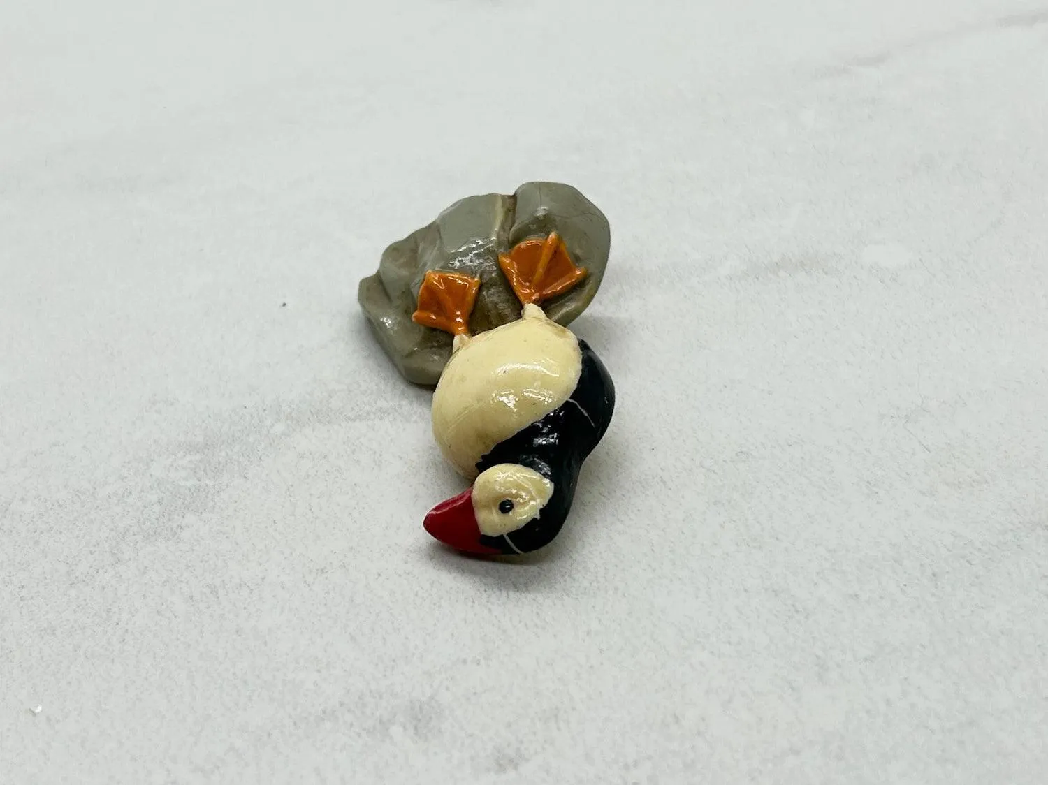 Vintage Handmade Ralph Massey Penguin Brooch