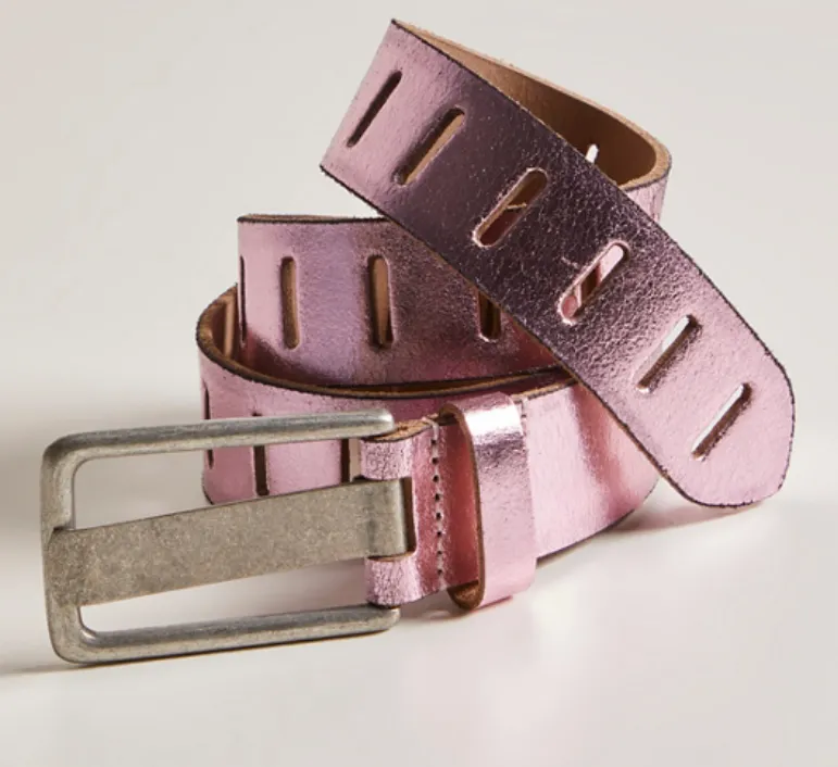 We The Free Jona Belt- Metallic Gumdrop