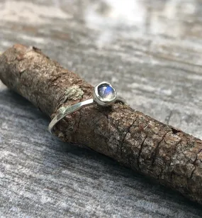 Willow - Labradorite Stacking Ring