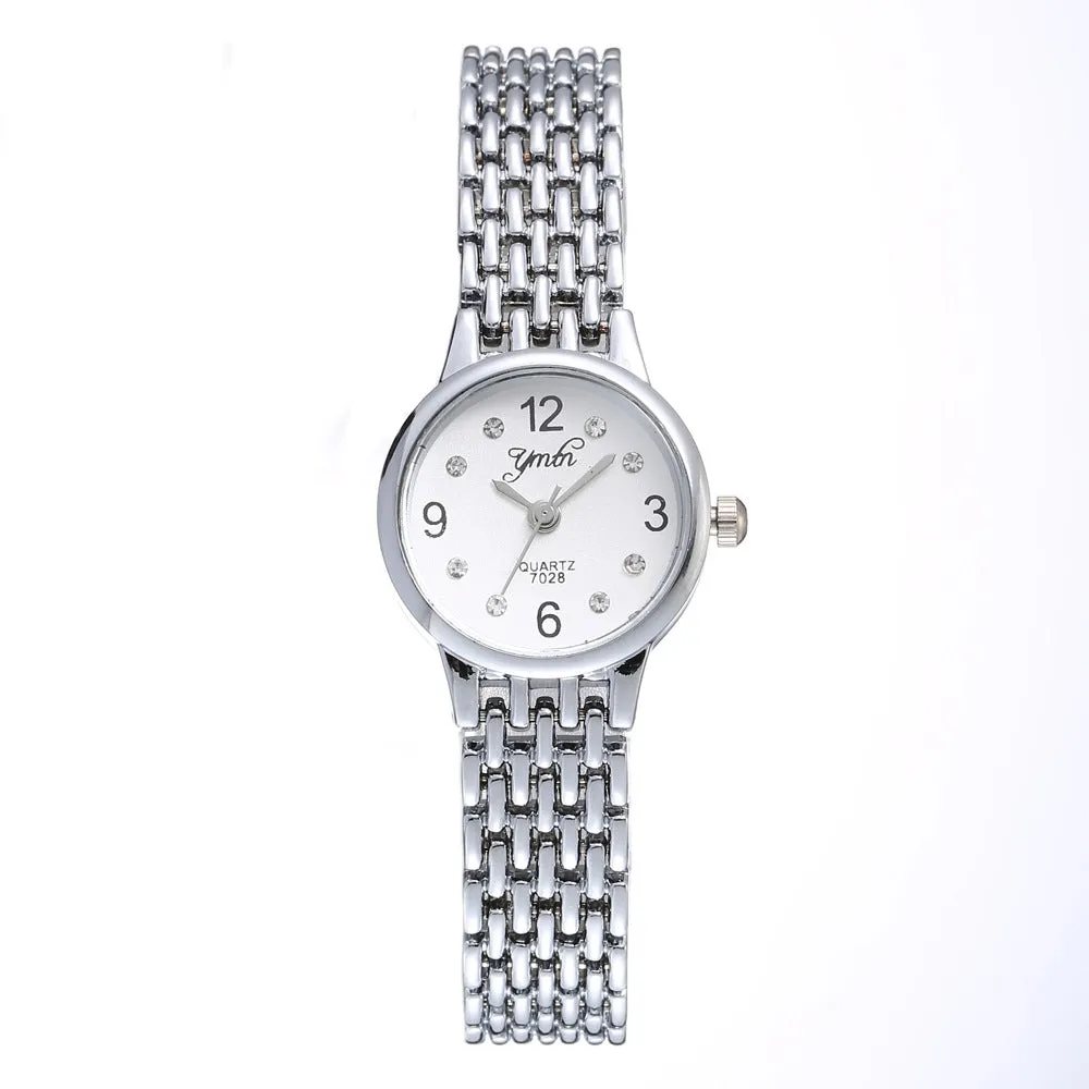 Women's Simple Alloy Set Watch Fashion Women's Watch Women's Quartz Watch One Piece