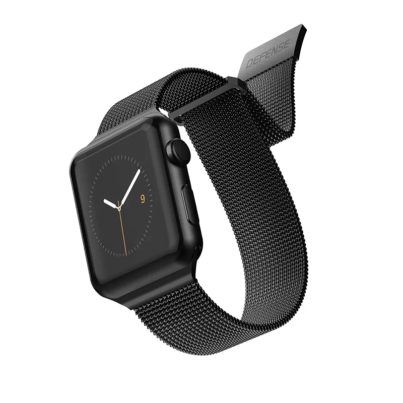 X-Doria Mesh Band Metal Loop Stainless Steel WatchBand for Apple Watch