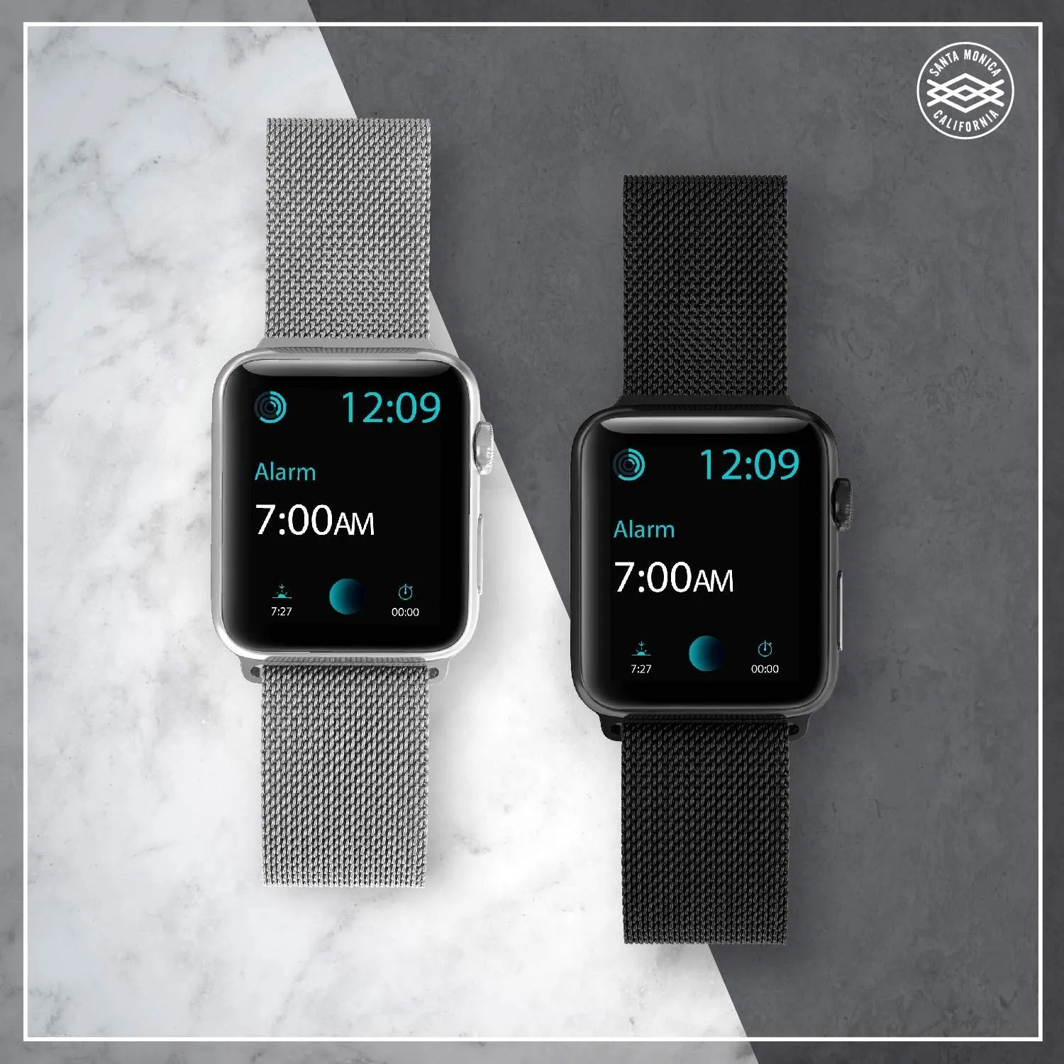 X-Doria Mesh Band Metal Loop Stainless Steel WatchBand for Apple Watch