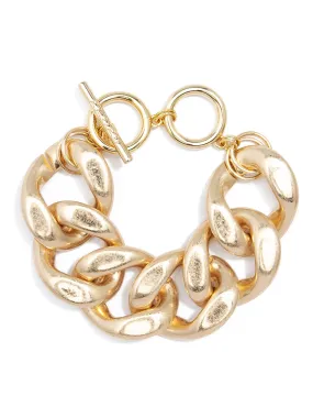 Zenzii Chunky Burnished Chain Bracelet